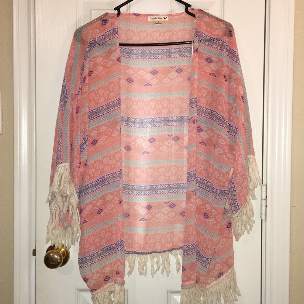 Aztec Print Cardigan